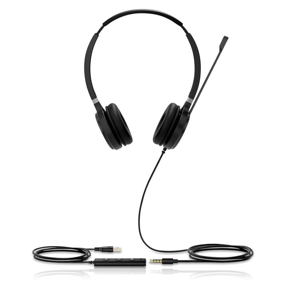 Usb wired headset online with mic