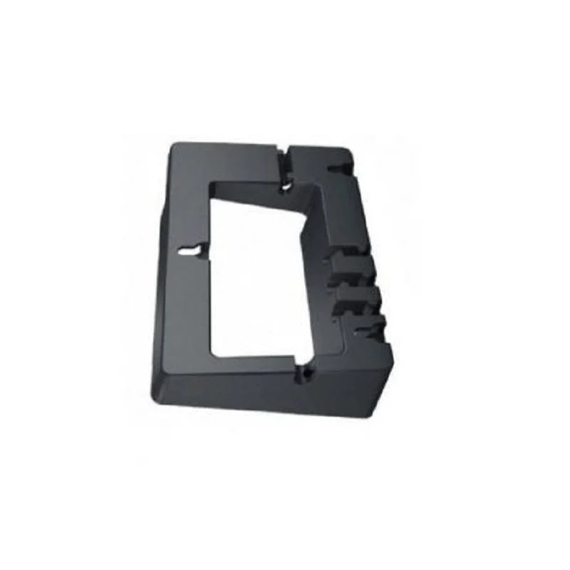 A black Wall Mount Bracket for Yealink T55 Phones displayed on a white background. The bracket has a rectangular shape with an empty center.